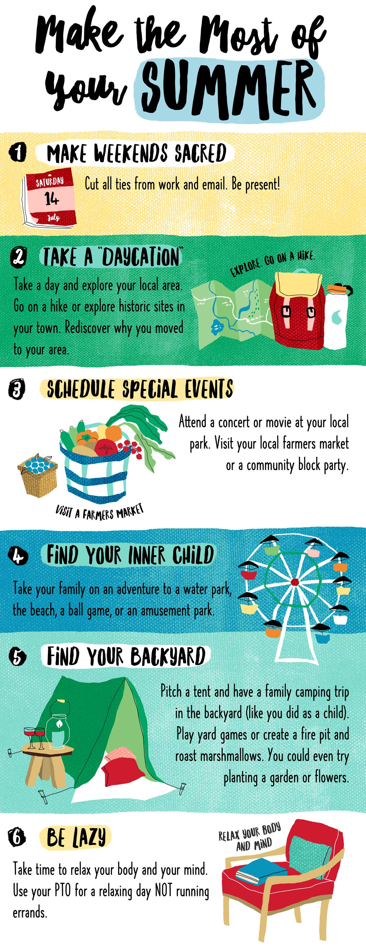 Make the Most of Your SUMMER!! 